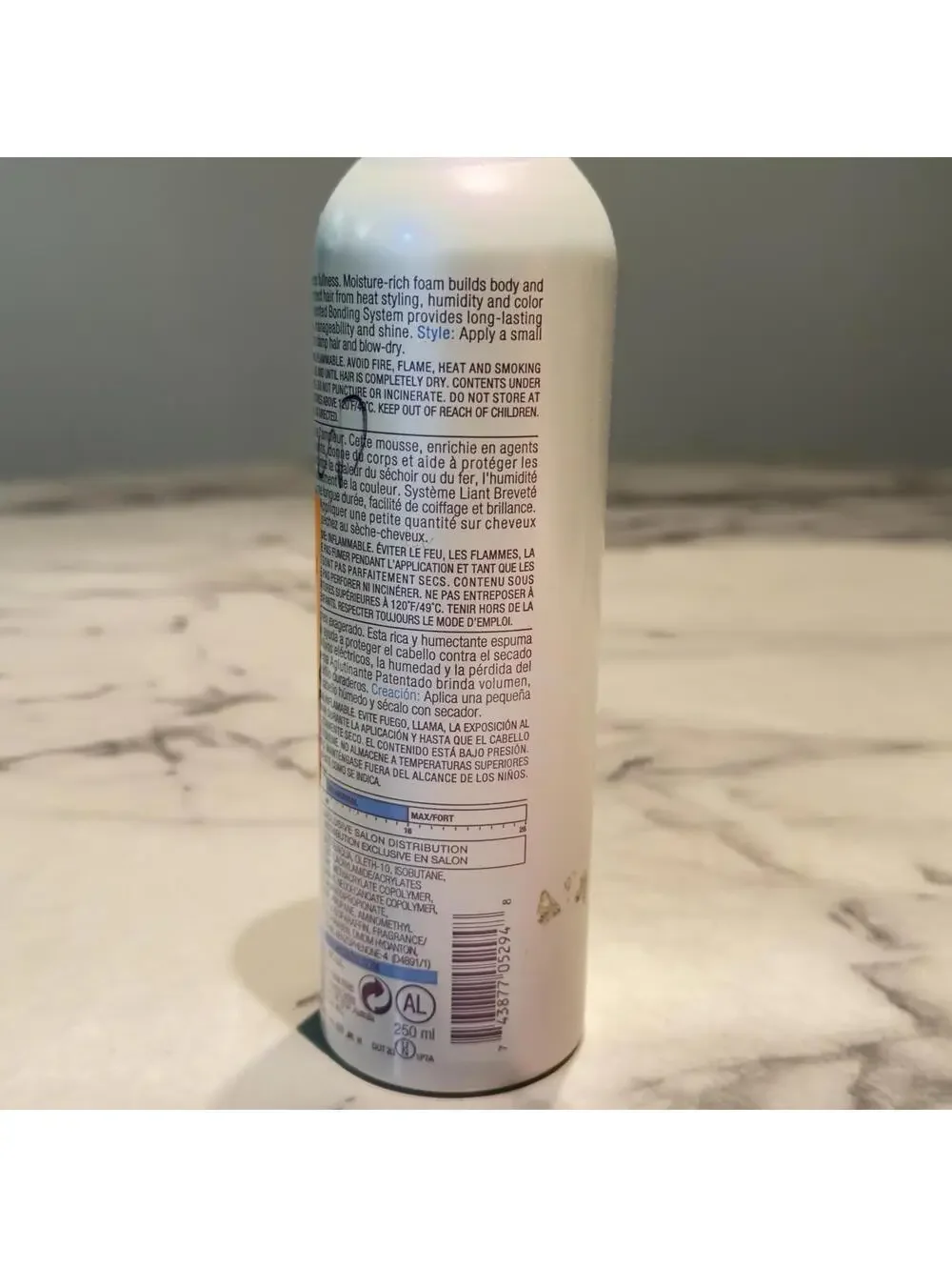 RARE REDKEN 07 Full Frame Protective Volumizing Mousse 8.5oz Heat Styler Bonder
